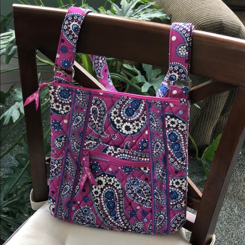 Vera Bradley Boysenberry Hipster Cross Body